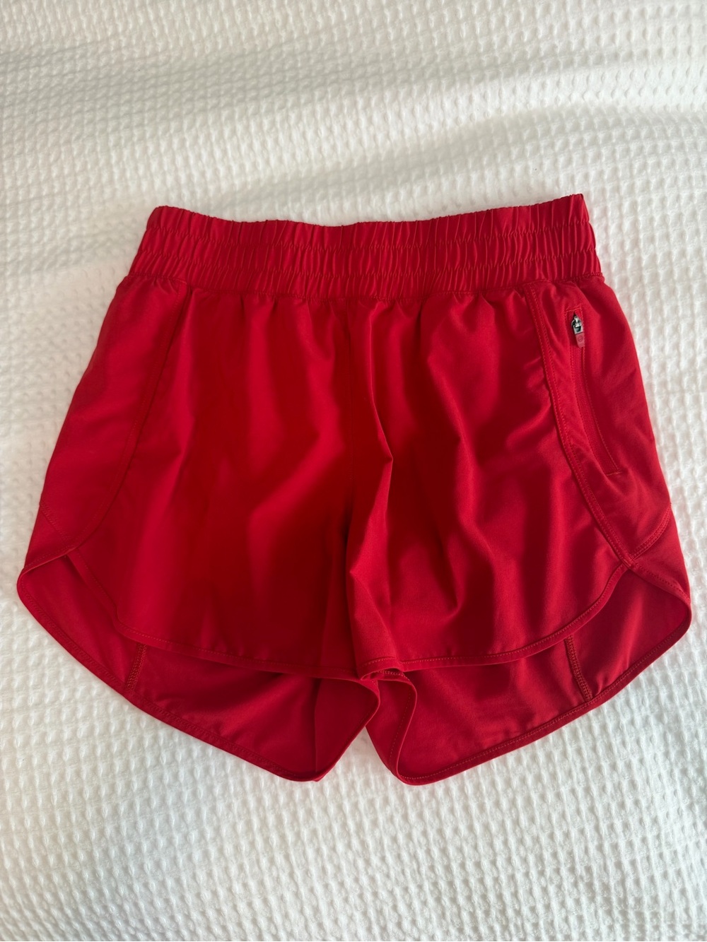 Women’s Red Athletic Shorts